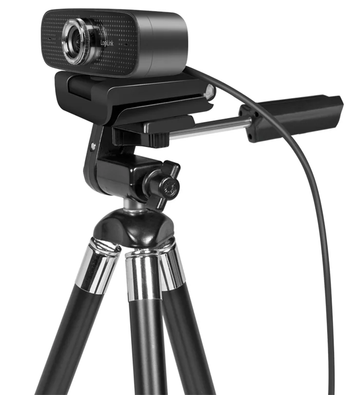 LogiLink Caméra de conférence HD USB, 2 micros, 100 degrés - OEM UA0378