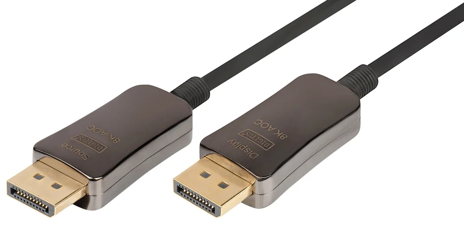 DIGITUS Câble de fibre optique hybride DisplayPort AOC, 15 m - OEM AK-340107-150-S