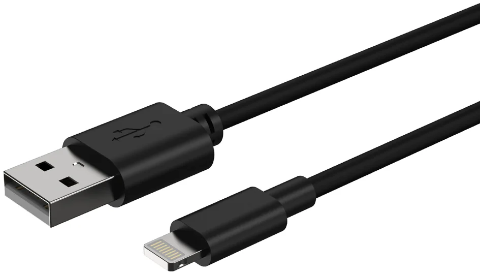 ANSMANN Câble de données & de chargement, 1,0 m, USB - Apple - OEM 1700-0131