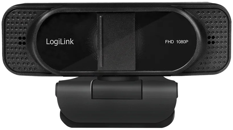 LogiLink Webcam USB Full HD avec micro double, noir - OEM UA0381