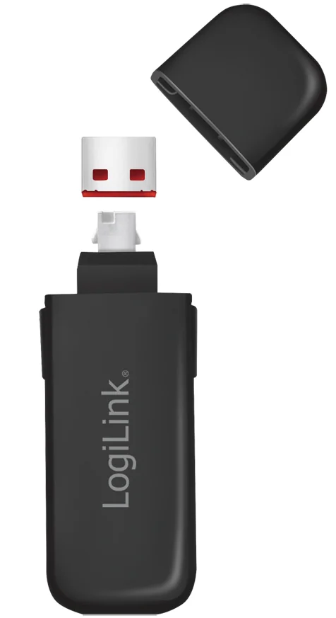 LogiLink Verrou USB de sécurité, 1x clé / 4x verrous - OEM AU0054
