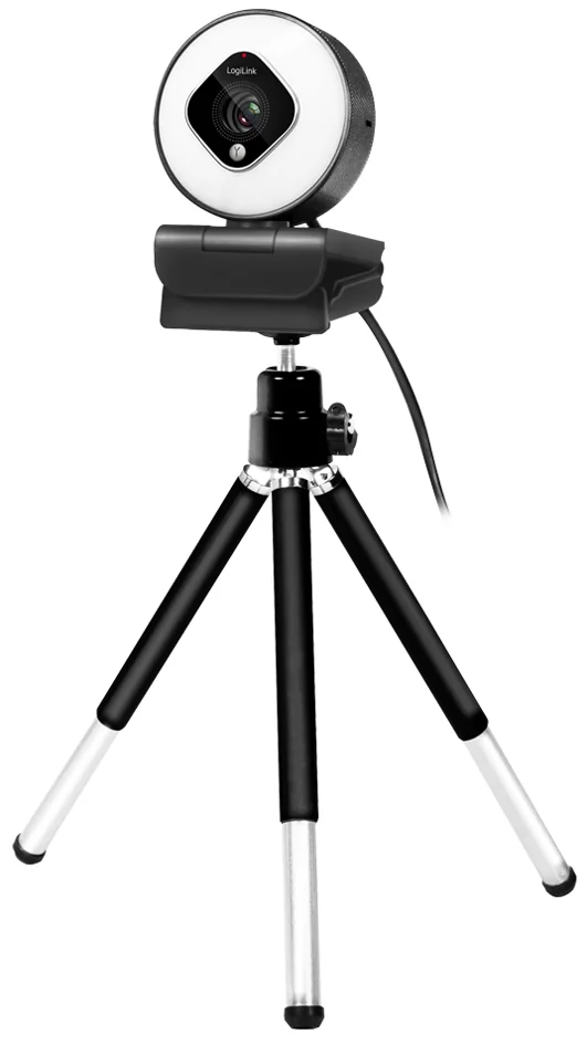 LogiLink Webcam USB Full HD à deux micros, noir - OEM UA0384