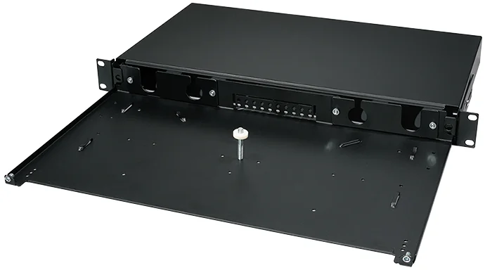 LogiLink Façade pour tiroir optique 19', 24 ports, noir - OEM FB2401B