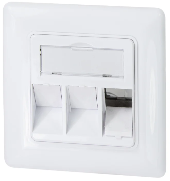 LogiLink Boîtier d'encastrement pour module keystone, blanc, (L)80 x (H)80 mm - OEM NK4055 6 LogiLink Boîtier d'encastrement pour module keystone, blanc, (L)80 x (H)80 mm - OEM NK4055 – Image 6