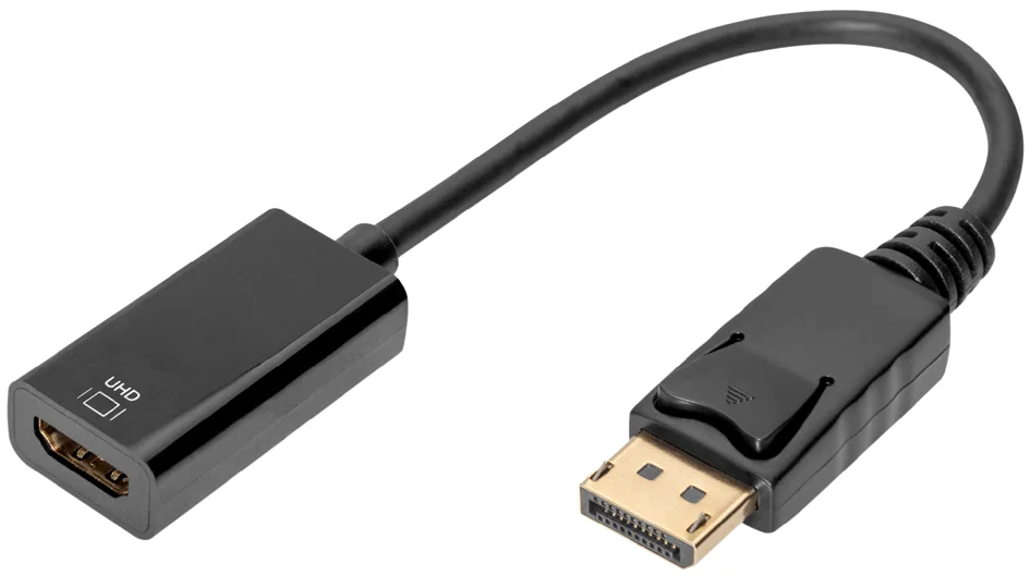 DIGITUS Adaptateur DisplayPort / convertisseur, 0,2 m - OEM DB-340415-002-S