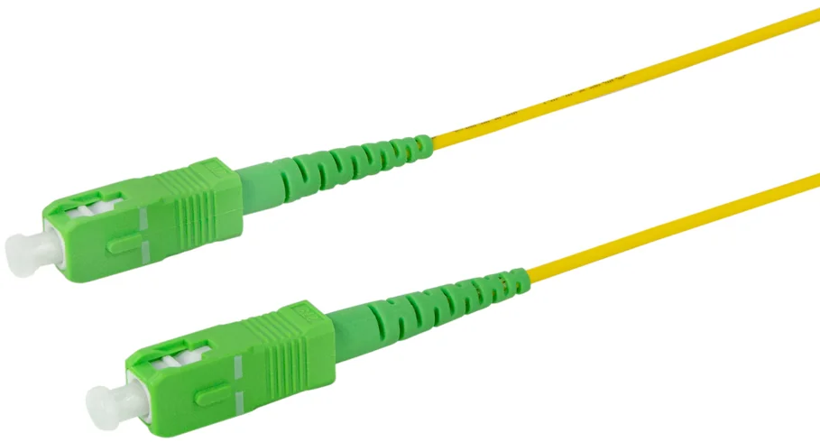 LogiLink Câble patch à fibre optique, 2x SC-Simplex, jaune - OEM FPSSC20