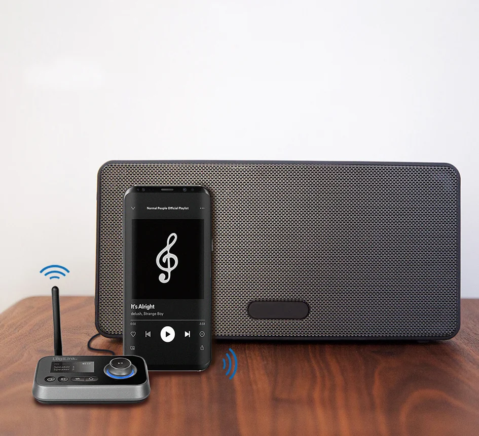 LogiLink Emetteur & récepteur audio Bluetooth 5.0, noir - OEM BT0062 3 LogiLink Emetteur & récepteur audio Bluetooth 5.0, noir - OEM BT0062 – Image 3