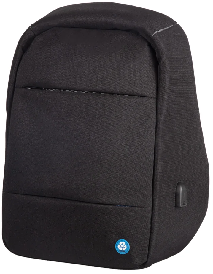 STOP Sac à dos pour PC portable SAFEPAK RPET ANTIGUA, noir - OEM 46200