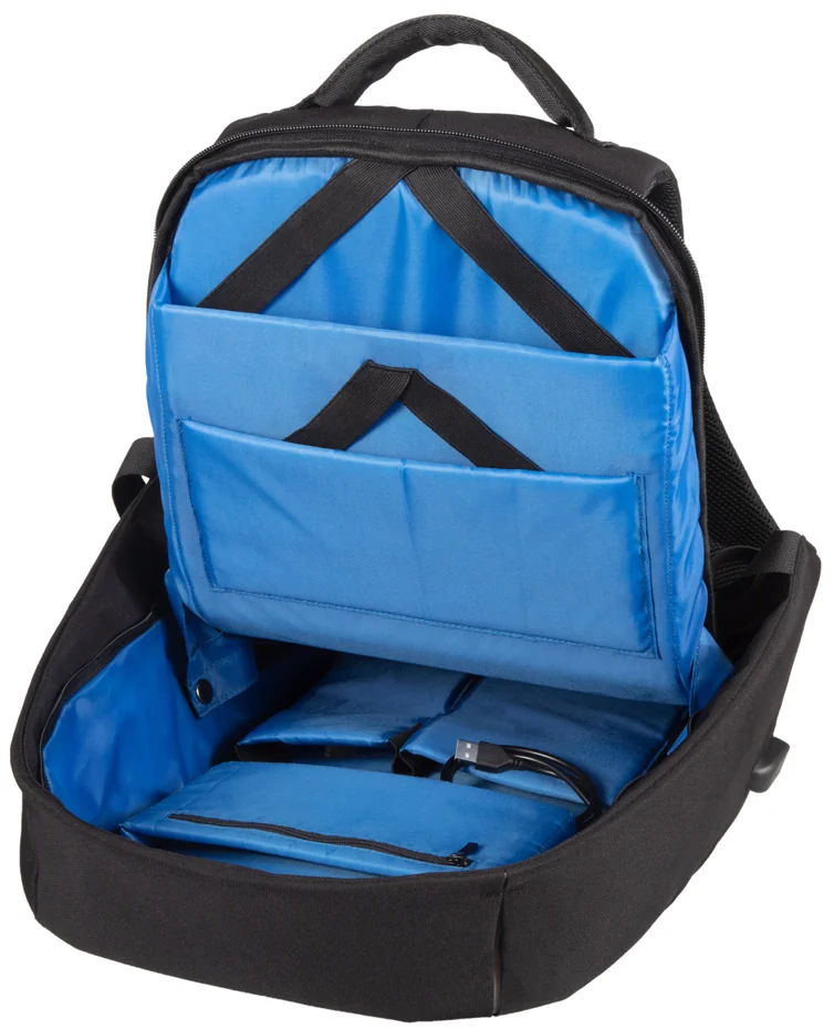 STOP Sac à dos pour PC portable SAFEPAK RPET ANTIGUA, noir - OEM 46200 6 STOP Sac à dos pour PC portable SAFEPAK RPET ANTIGUA, noir - OEM 46200 – Image 6