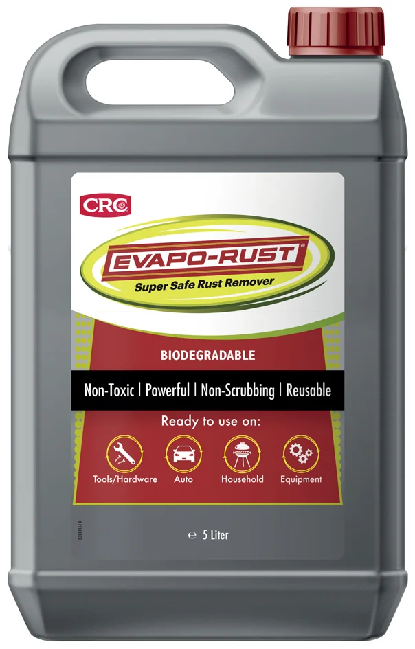 CRC Destructeur de rouille EVAPO-RUST, bidon de 5 litres - OEM 33400-AA