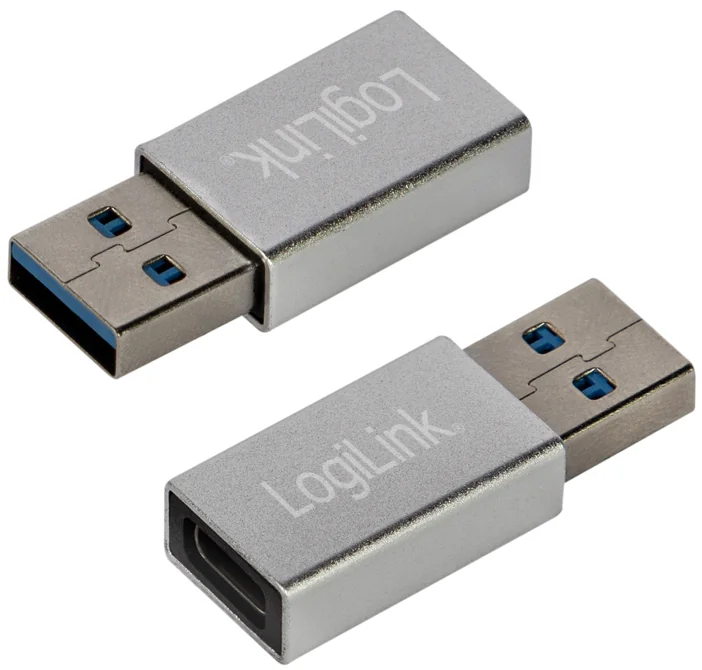LogiLink Adaptateur USB 3.2 Gen1, USB mâle - USB femelle - OEM AU0056