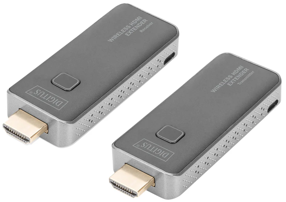 DIGITUS Kit d'extension sans fil HDMI, 50 m, noir - OEM DS-55318