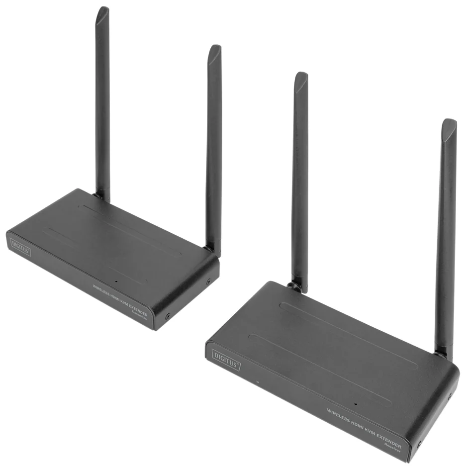 DIGITUS Kit d'extension sans fil KVM HDMI, 200 m - OEM DS-55321