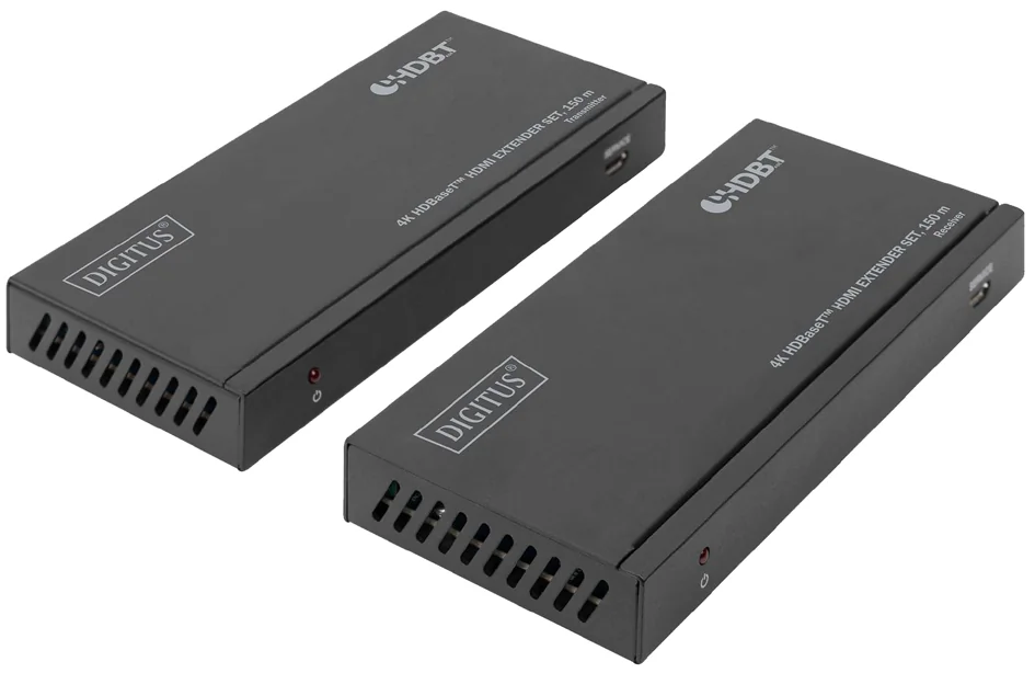 DIGITUS Kit d'extension HDMI 4K HDBaseT 150 m, noir - OEM DS-55508