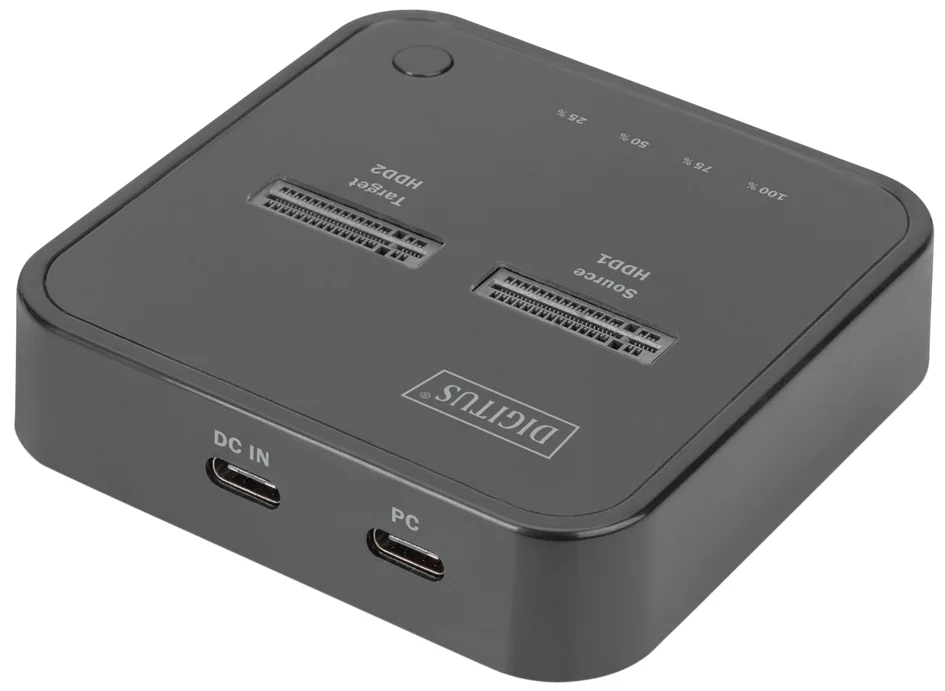 DIGITUS Station d'accueil SSD avec fonction de clonage hors - OEM DA-71545 2 DIGITUS Station d'accueil SSD avec fonction de clonage hors - OEM DA-71545 – Image 2