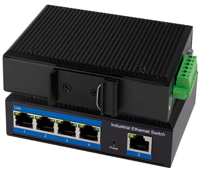 LogiLink Switch industriel Fast Ethernet, 5 ports, unmanaged - OEM NS200