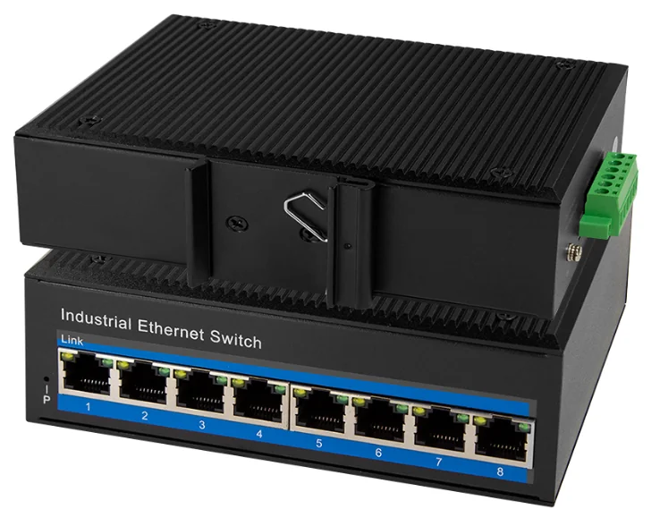 LogiLink Switch industriel Fast Ethernet, 8 ports, unmanaged - OEM NS201