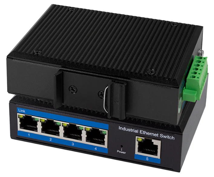 LogiLink Switch industriel Gigabit Ethernet, 5 ports - OEM NS202