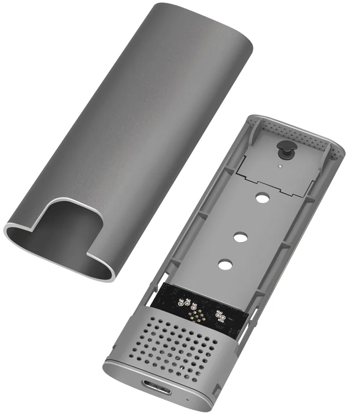 LogiLink Boîtier externe pour SSD M.2 NVMe PCIe & SATA, USB - OEM UA0389