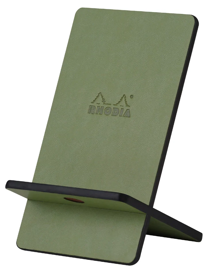 RHODIA Support pour téléphone mobile RHODIACTIVE, titane - OEM 194405C 8 RHODIA Support pour téléphone mobile RHODIACTIVE, titane - OEM 194405C – Image 8