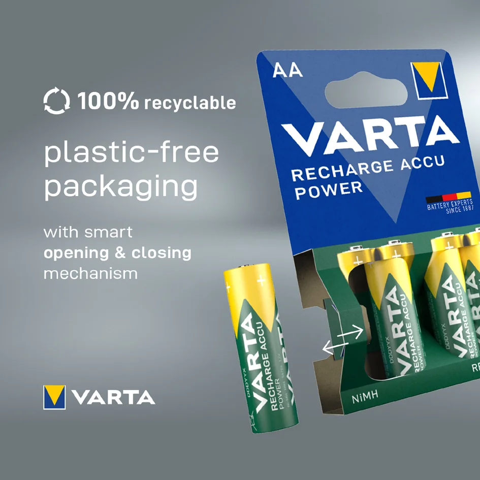VARTA Pile NiMH "Rechargeable Accu", Mignon (AA), 2.100 mAh