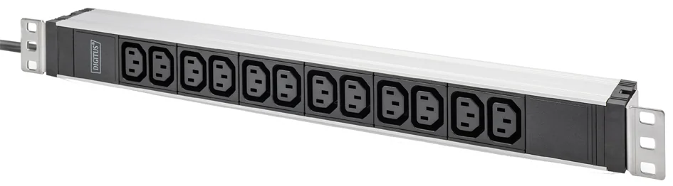 DIGITUS Multiprise 19', 12 prises, 1 U - OEM DN-95426