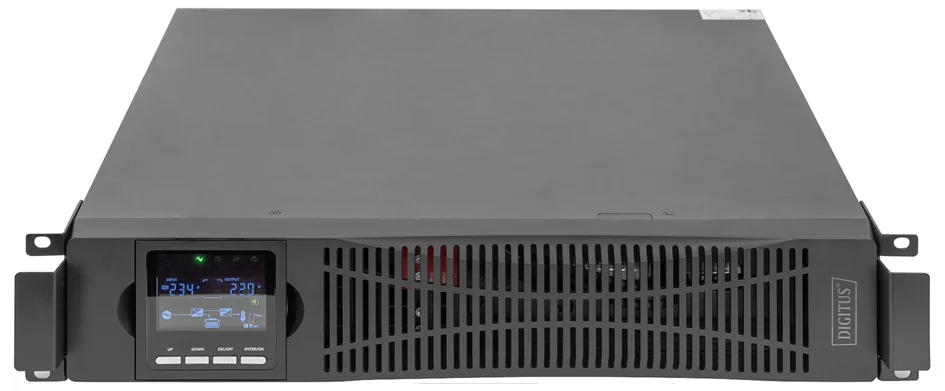 DIGITUS Système UPS OnLine, 1.500 VA, 1.500 W, (L)440 x (P)460 x (H)86,5 mm - OEM DN-170094