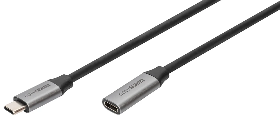 DIGITUS Câble d'extension USB 3.0 Gen.1, USB-C, 1,0 m - OEM DB-300230-010-S