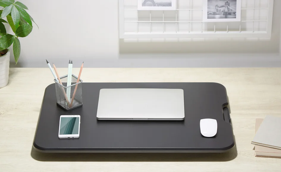 DIGITUS Convertisseur de bureau ergonomique assis/debout, (L)670 x (H)470 mm - OEM DA-90445 4 DIGITUS Convertisseur de bureau ergonomique assis/debout, (L)670 x (H)470 mm - OEM DA-90445 – Image 4