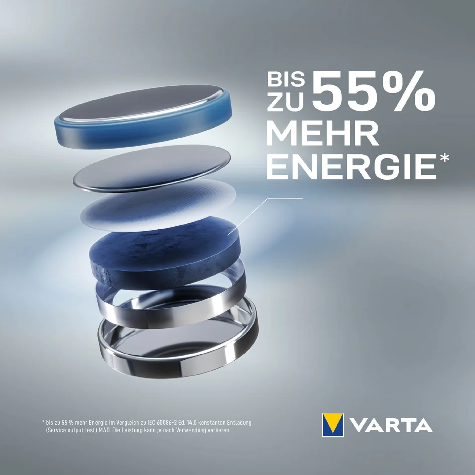 VARTA Pile CR2032 bouton au lithium "Professional Electronics" CR 2032 5 VARTA Pile CR2032 bouton au lithium "Professional Electronics" CR 2032 – Image 5