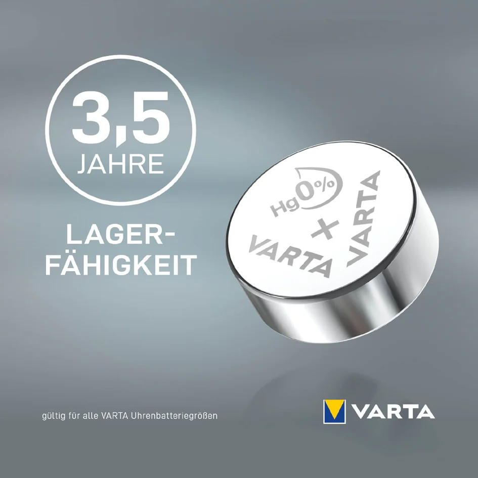 VARTA Pile oxyde argent pour montres, V396 (SR59),High Drain 3 VARTA Pile oxyde argent pour montres, V396 (SR59),High Drain – Image 3
