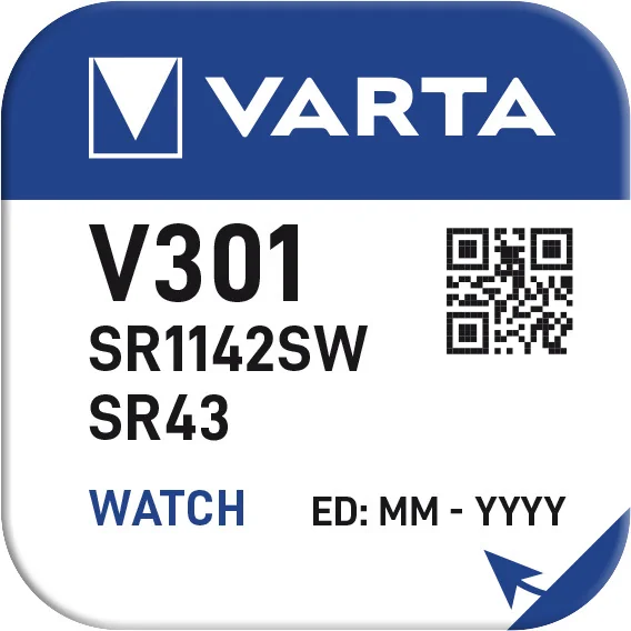VARTA Pile oxyde argent pour montres, V396 (SR59),High Drain 6 VARTA Pile oxyde argent pour montres, V396 (SR59),High Drain – Image 6