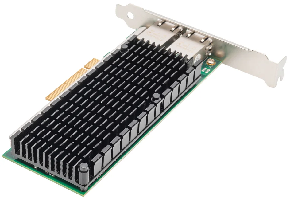 DIGITUS Adaptateur Dual Port Ethernet Server, 10 Gbit/s - OEM DN-10163