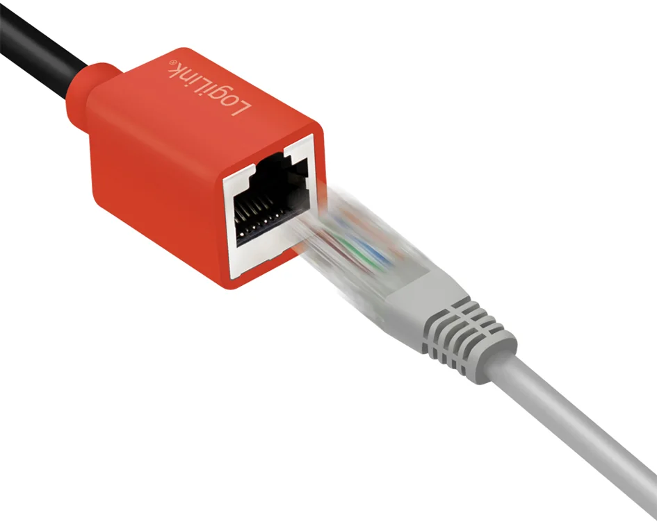 LogiLink Adaptateur de protection pour connecteur RJ45, 6A - OEM NP0079N