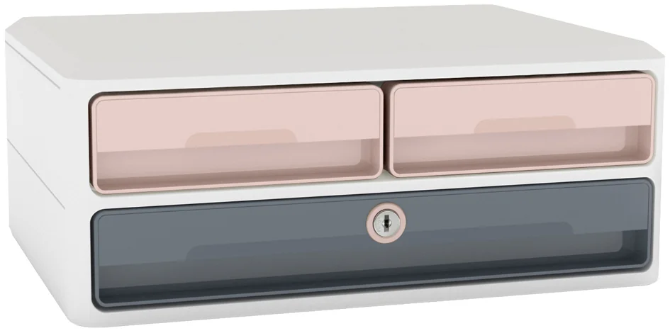 CEP Module de classement/support d'écran MoovUp SECURE, rose, (L)368,5 x (P)274,5 x (H)146 mm - OEM 1090211681