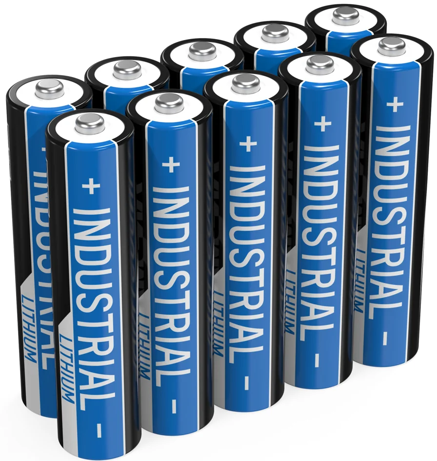 ANSMANN Pile au lithium 'Industrial', Micro AAA, lot de 10 - OEM 1501-0010