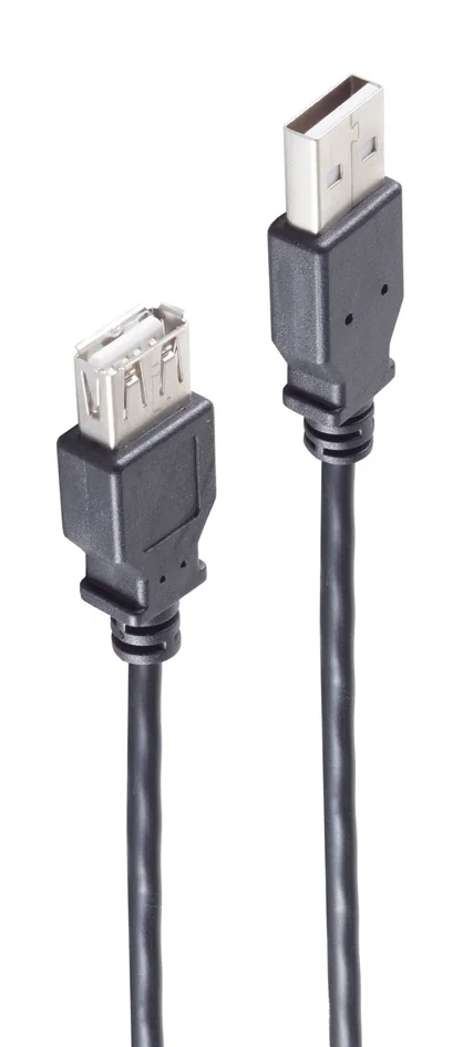 shiverpeaks Câble de rallonge BASIC-S USB 2.0, 5,0 m - OEM BS13-24055