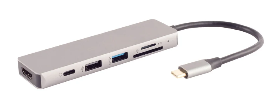 shiverpeaks Station d'accueil USB-C 6en1 BASIC-S - USB-C - OEM BS14-05027