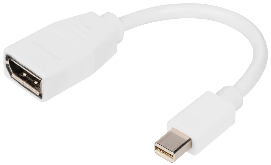 DIGITUS Câble adaptateur DisplayPort 1.2, mini DP - DP - OEM DB-340405-001-W