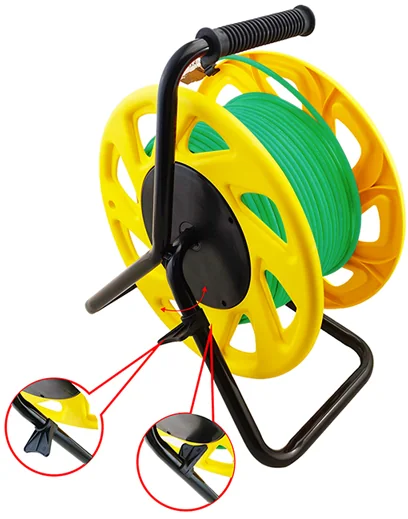 LogiLink Enrouleur de câble réseau, cat. 7, S/FTP, PUR, 60 m - OEM CQ5060S