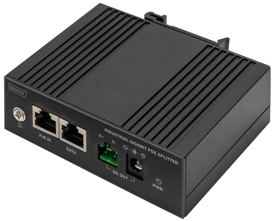 DIGITUS Répartiteur industriel PoE Gigabit Ethernet, 60 W - OEM DN-651140
