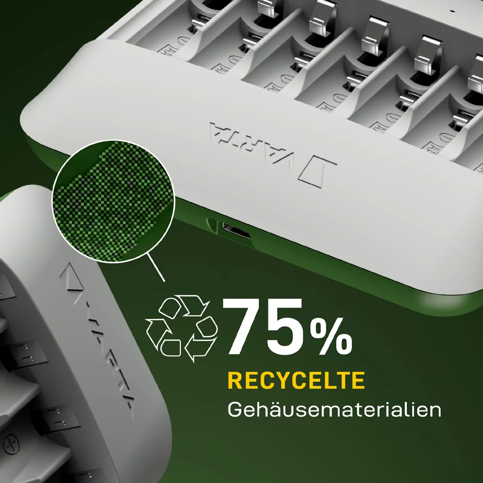 VARTA Chargeur ECO Charger Pro Recycled, non équipé - OEM 57683101111