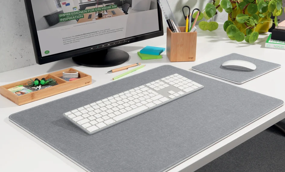 sigel Tapis de souris Eyestyle, bleu clair/gris foncé - OEM SA203