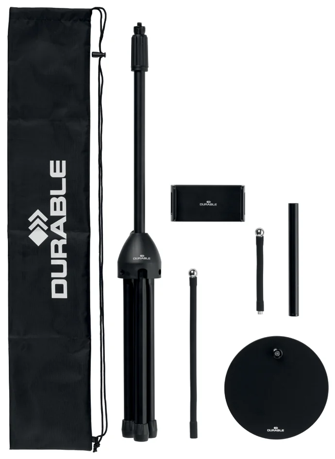 DURABLE Set de supports de tablette TWIST COMBI, noir - OEM 894301