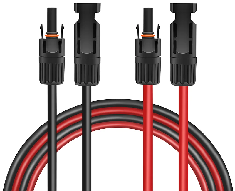 LogiLink Set de rallonges pour panneau solaire, 5,0 m - OEM PHC0103