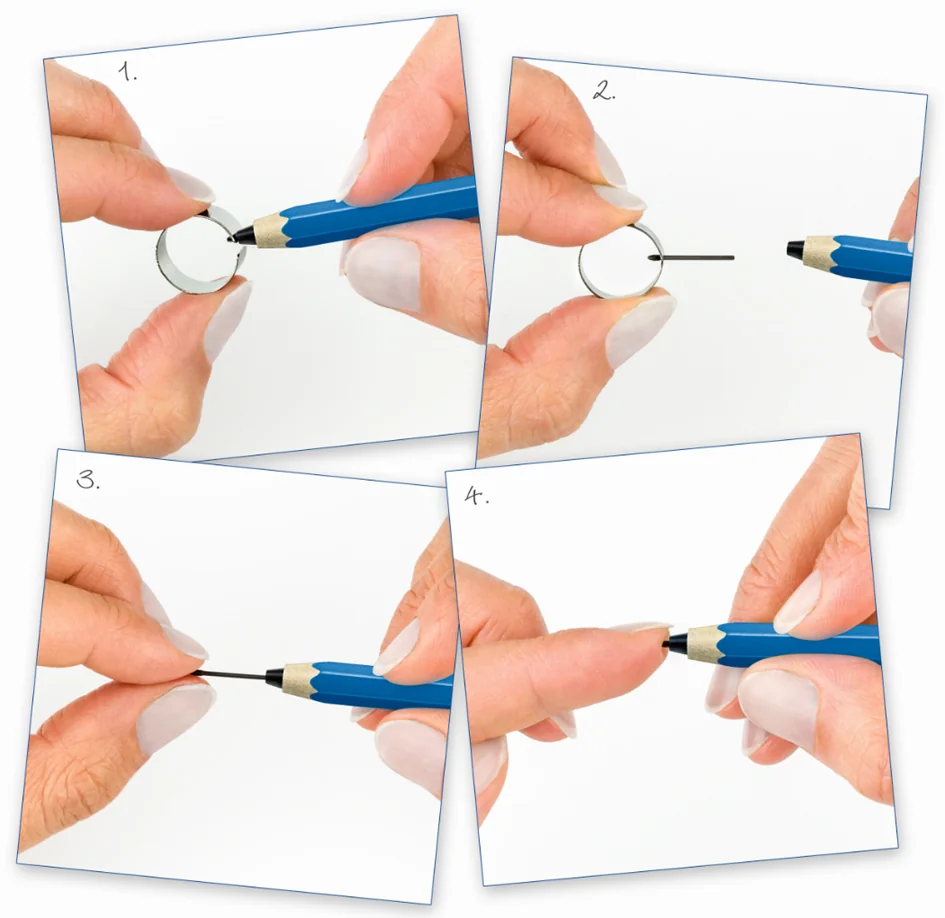 STAEDTLER Stylet numérique Mars Lumograph, bleu - OEM 180 22-3