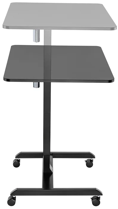 LogiLink Bureau d'ordinateur réglable, électrique, noir - OEM EO0050