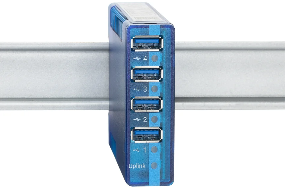 W&T Hub USB 3.0 Industry, 4 ports - OEM 33603