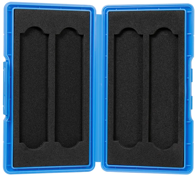 LogiLink Boîte de protection pour 4 SSD M.2 NGFF/NVMe, bleu - OEM UA0417