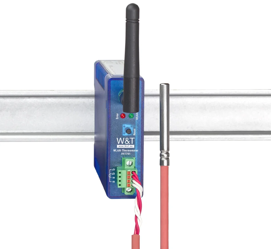 W&T Thermomètre WiFi 1x PT100 - OEM 97701